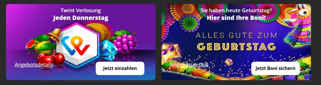 Einzahlungsbonus – prozentualer Bonus auf die Aufladung des Spielerkontos